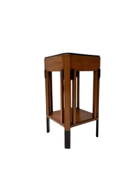 Art Deco Modernist Pedestal by Anton Lucas for N.V. Meubelkunst Leiden, 1920s